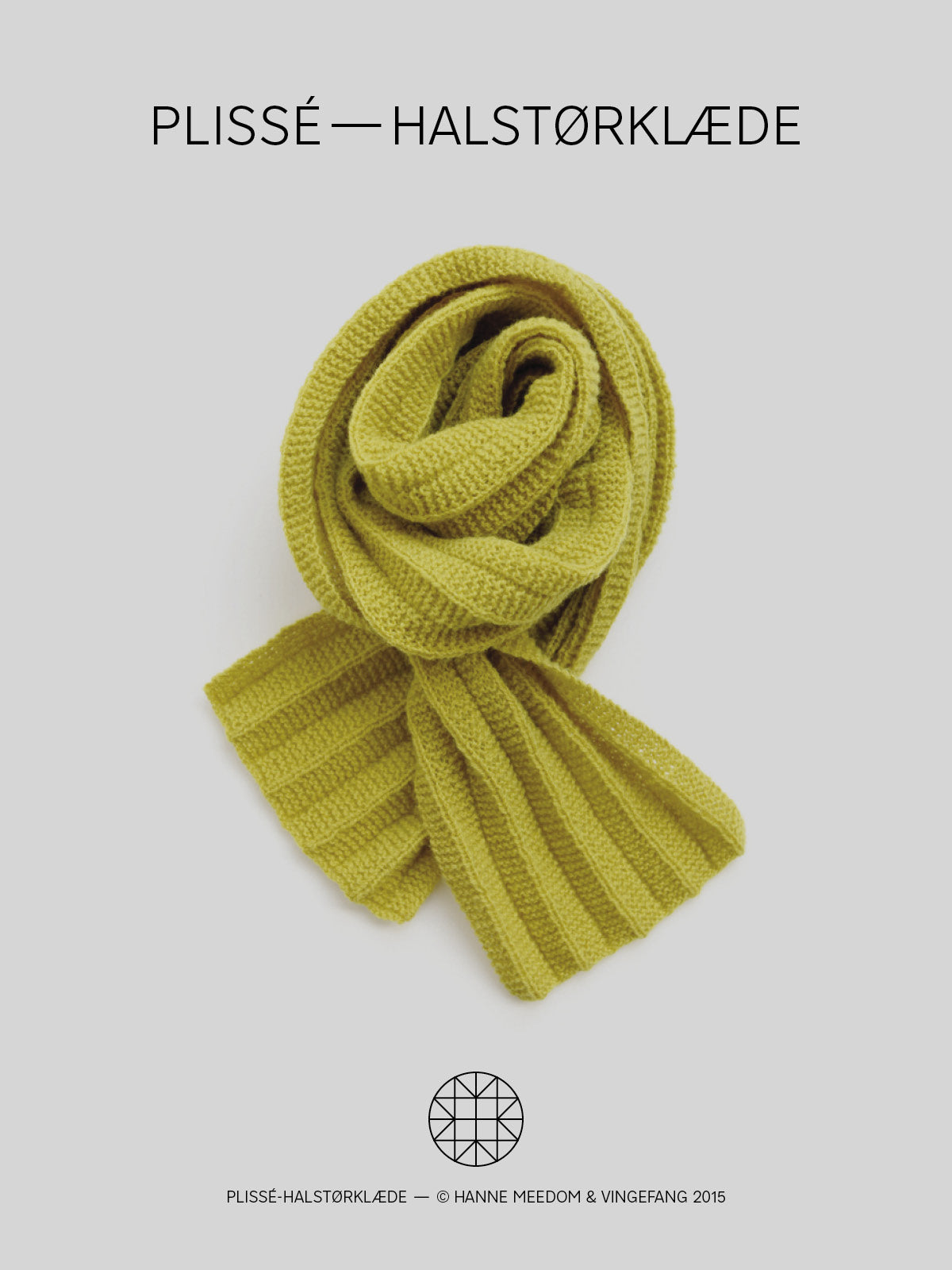 Plissé halstørklæde