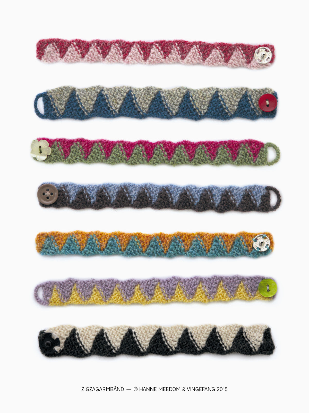 Zigzag armbånd