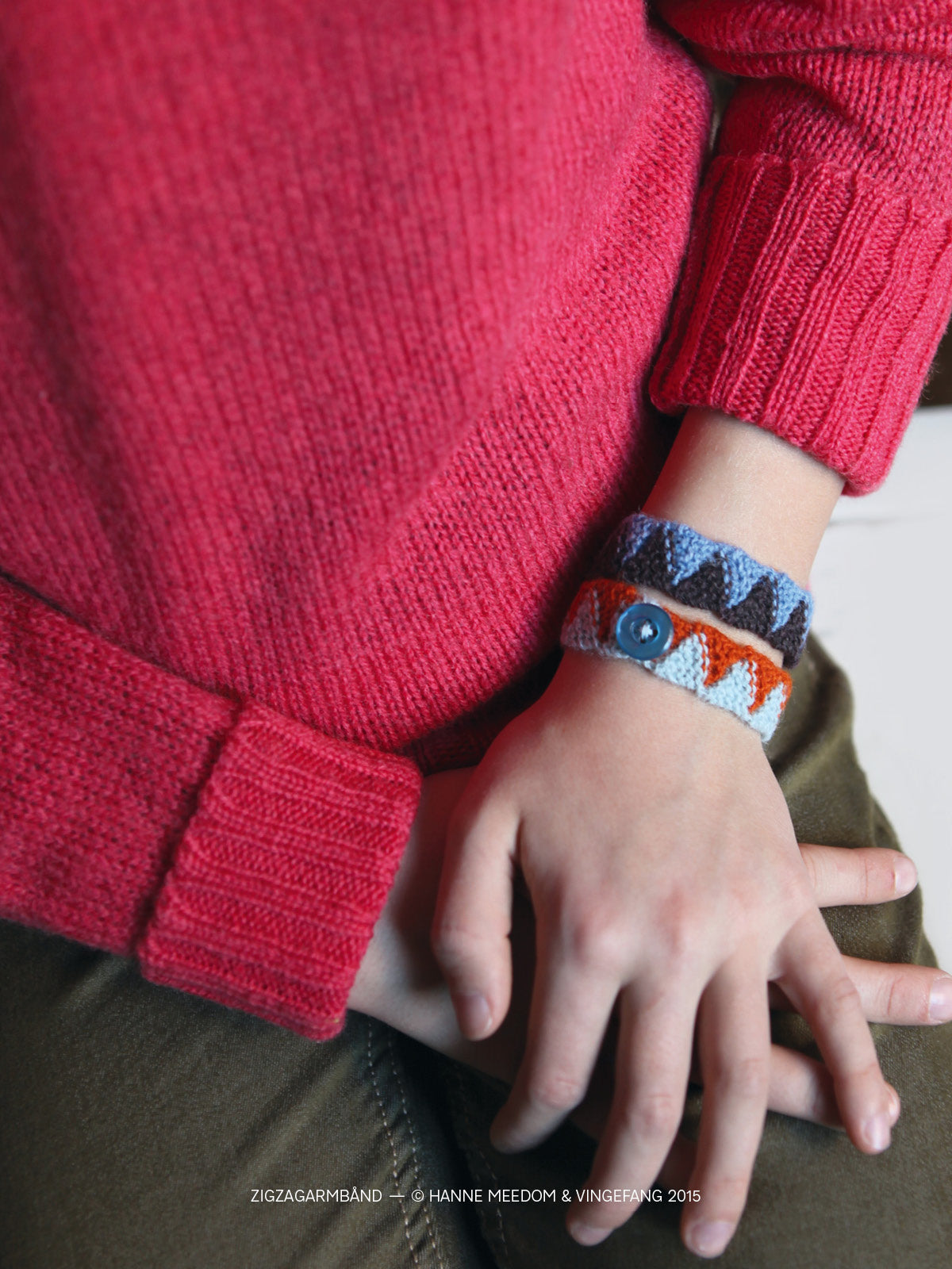 Zigzag armbånd