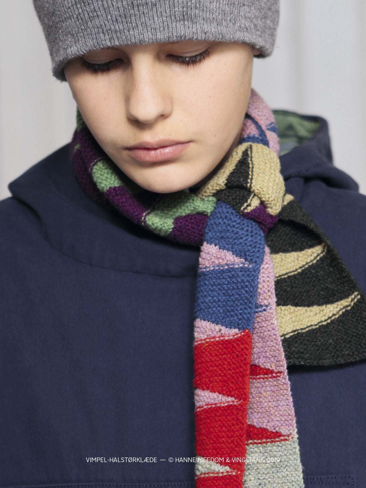 Vimpel halstørklæde