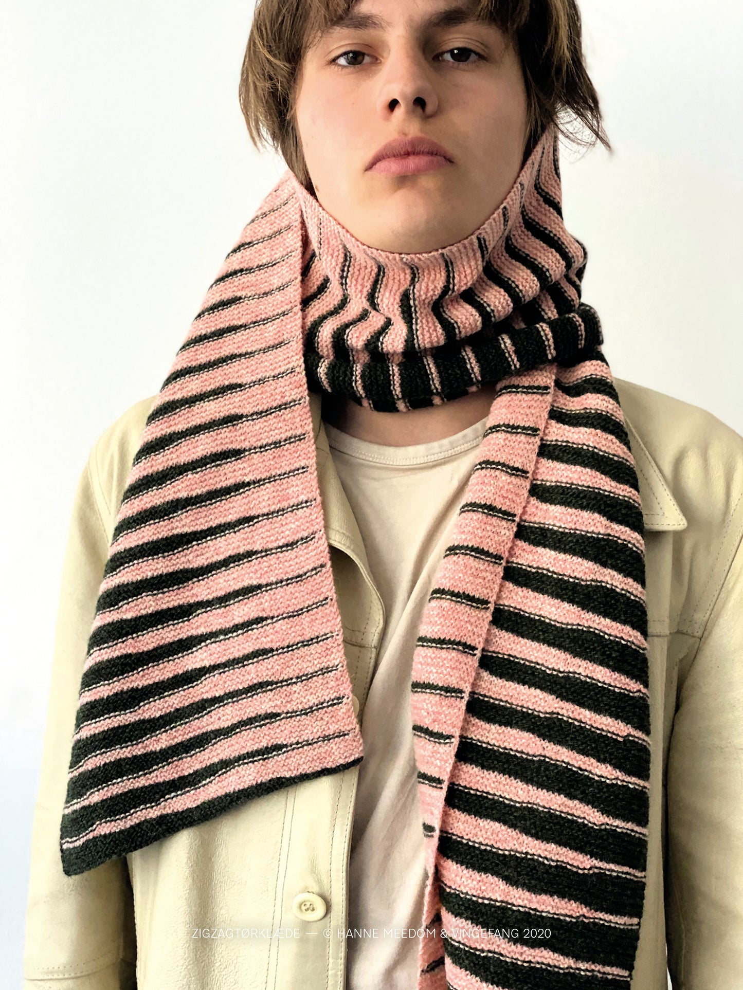 Zigzag tørklæde