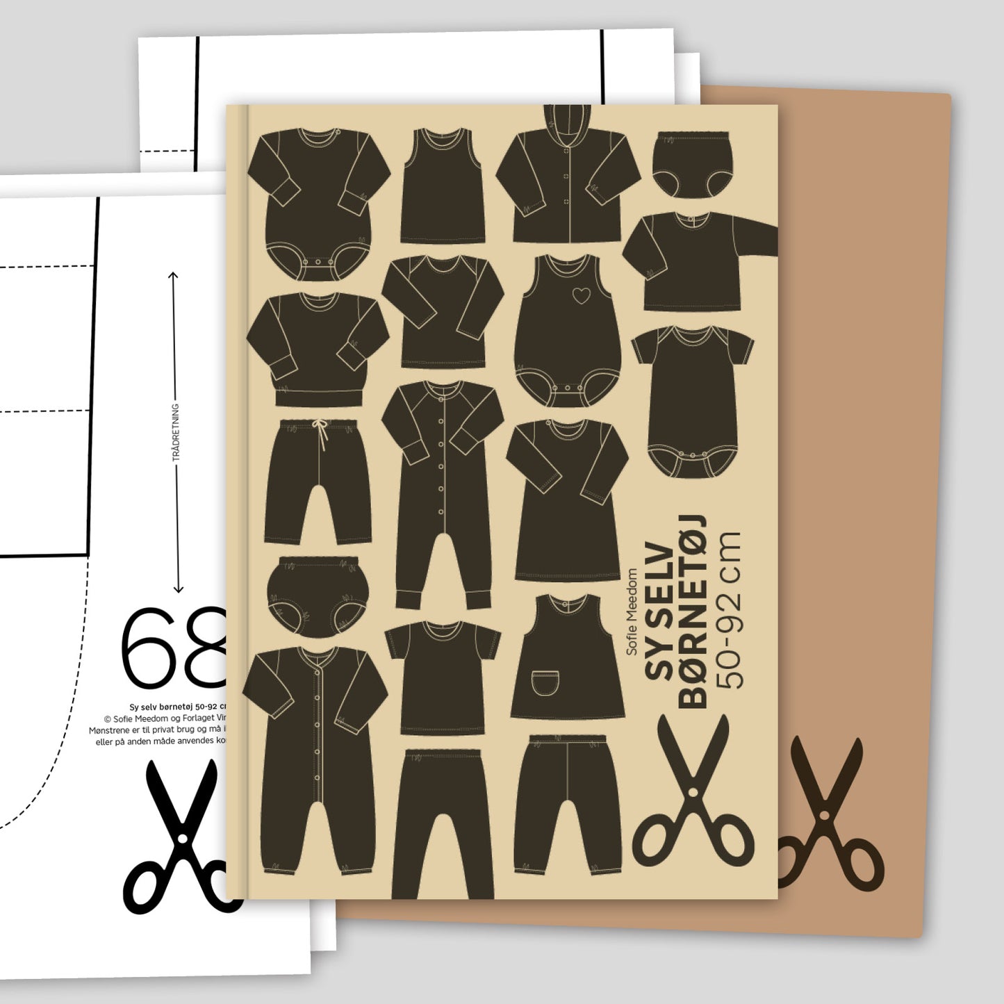 Sy selv børnetøj 50-92 cm